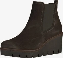 Gabor Enkellaarsjes Chelsea Boots Dames Donkerbruin