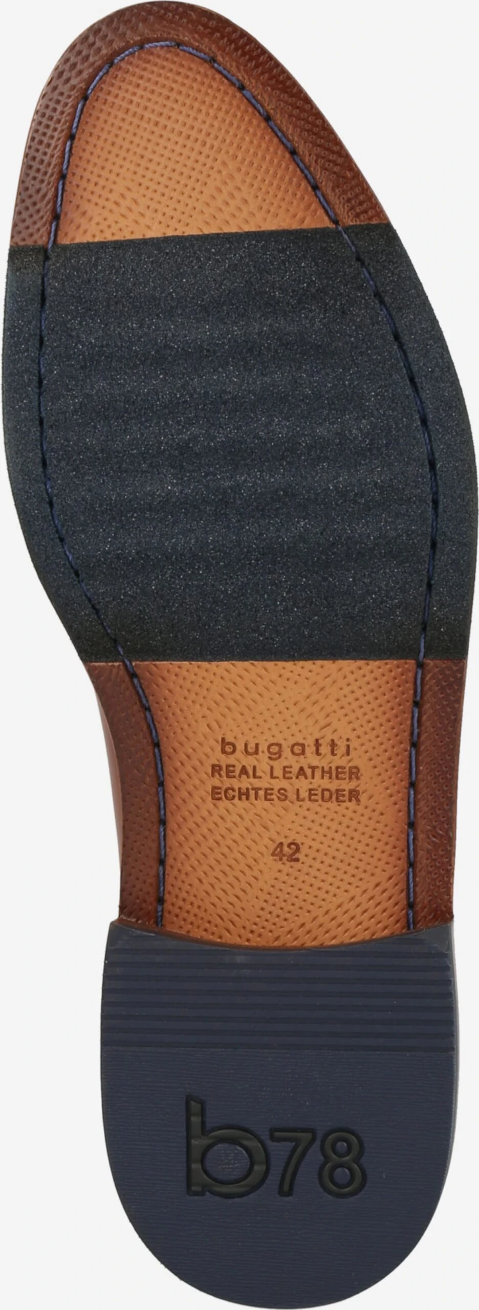 Bugatti Nette Schoenen Veterschoen Livorno Heren Cognac - Afbeelding 3