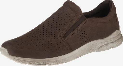ECCO Lage Schoenen Instappers Irving Heren Donkerbruin