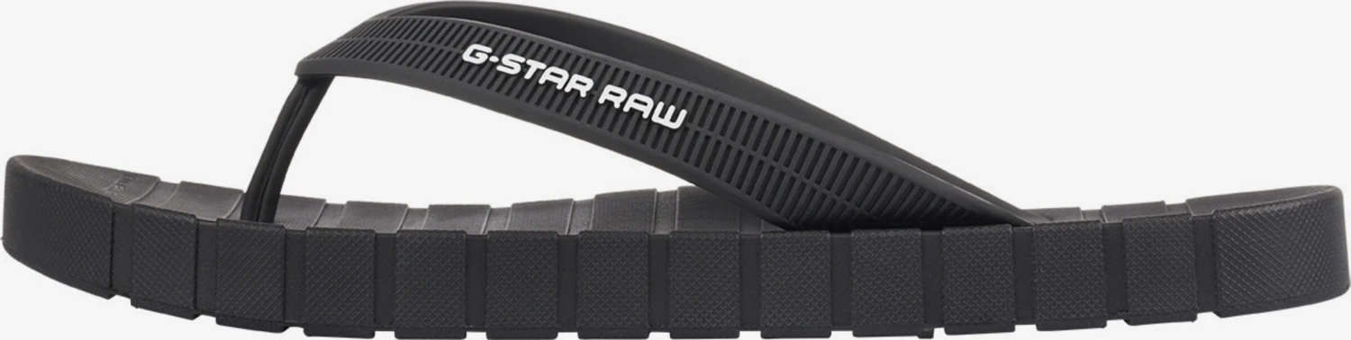 G-Star Raw Slippers Teenslippers DIRIK BSC Heren Zwart - Afbeelding 2