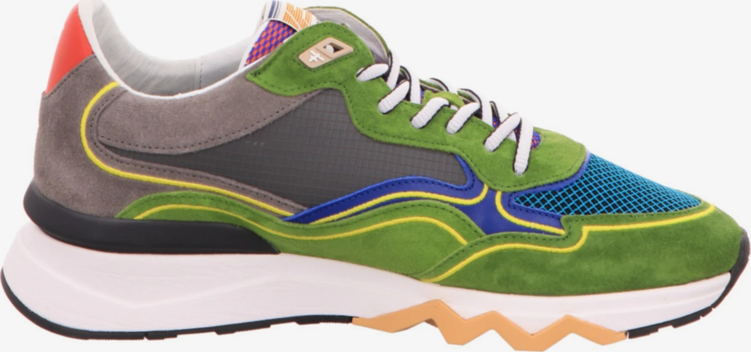 Floris Van Bommel Running Sneakers Sneakers Laag Dames Groen - Afbeelding 4