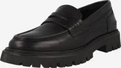 Les Deux Lage Schoenen Instappers TATUM Heren Zwart