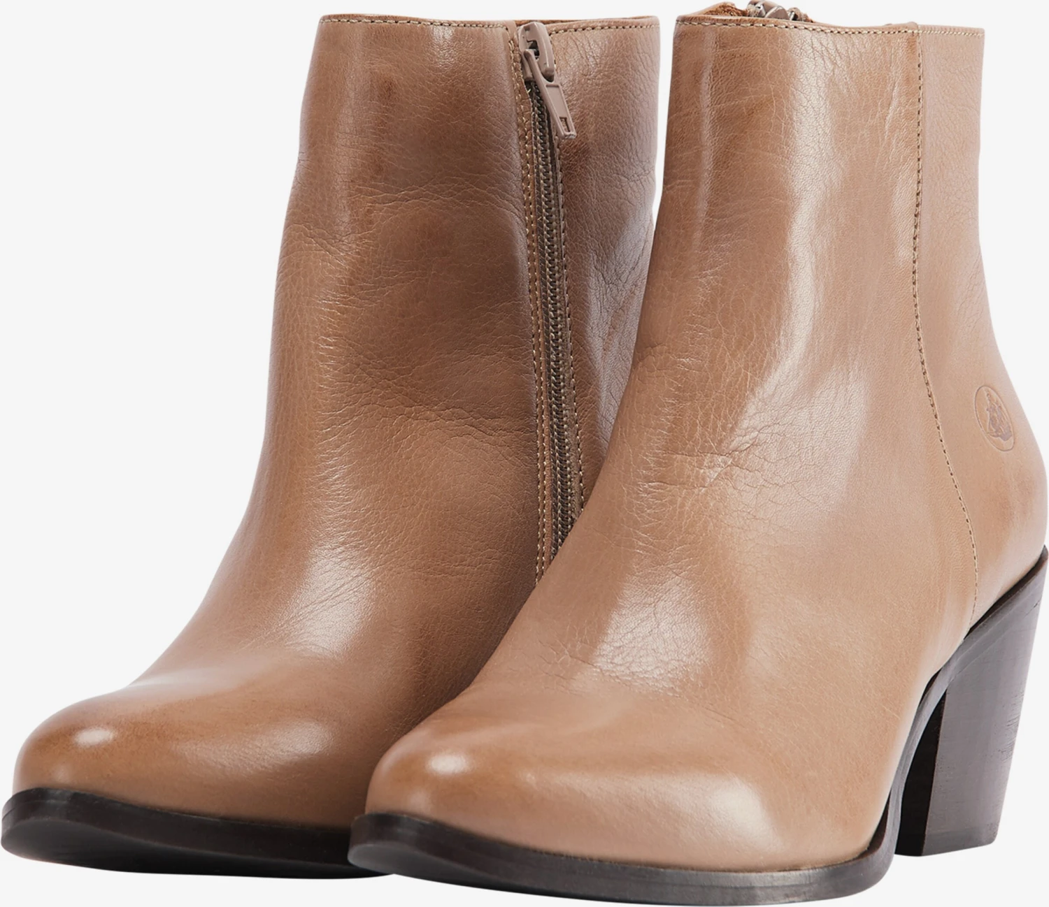 DreiMaster Vintage Overige Enkellaarsjes Enkellaarsje Dames Taupe - Afbeelding 2