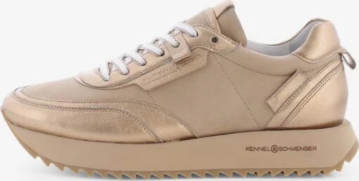 Kennel & Schmenger Casual Sneakers Sneakers Laag FLASH Dames Goud