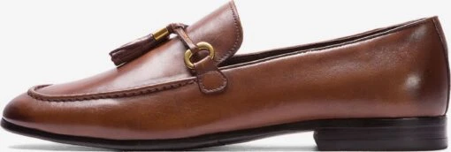 Kazar Lage Schoenen Mocassins Heren Lichtbruin