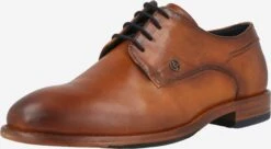 Bugatti Nette Schoenen Veterschoen Livorno Heren Cognac