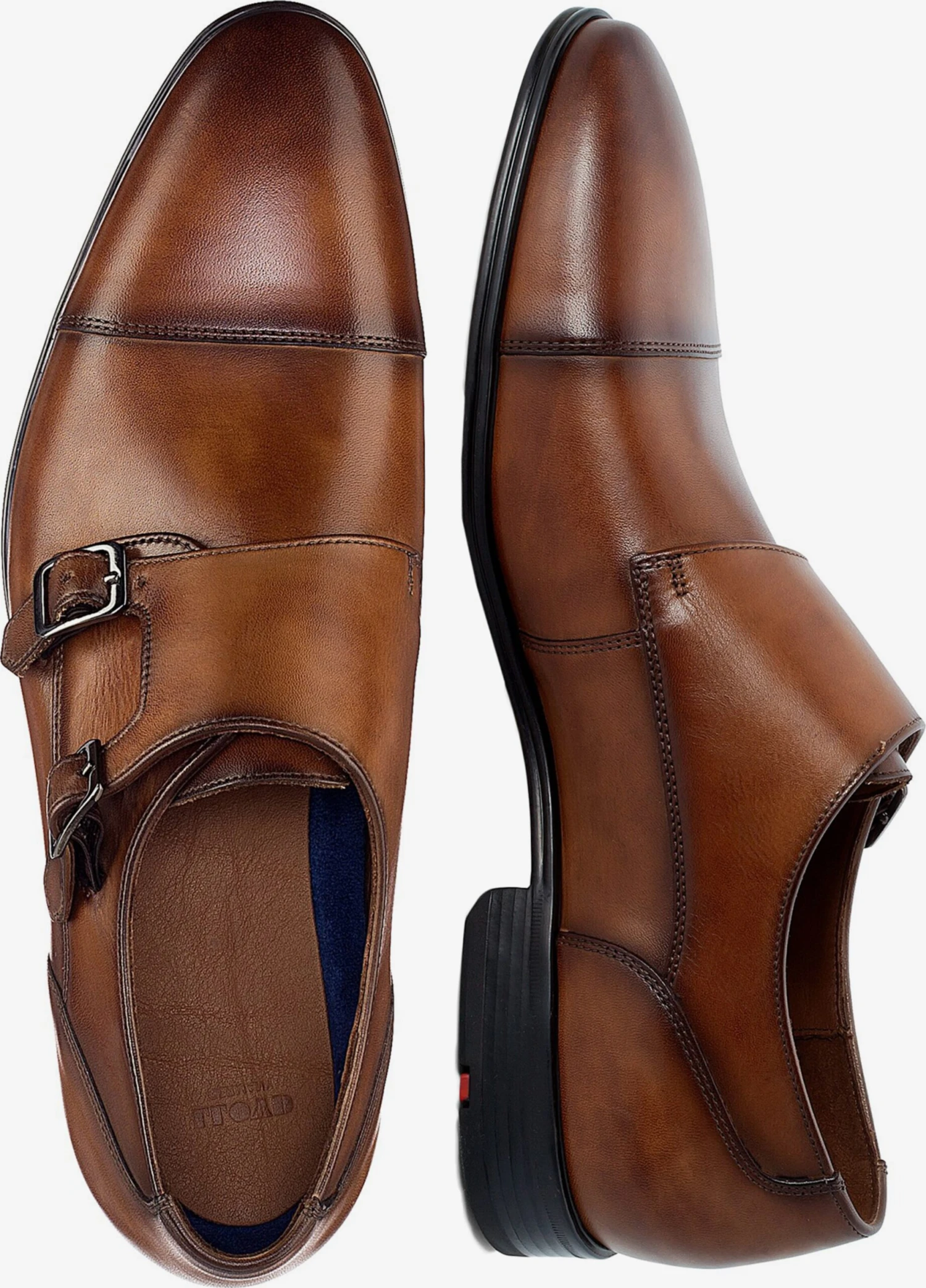 Lloyd Lage Schoenen Instappers Mailand Heren Roestbruin - Afbeelding 3