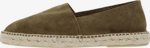 Bianco Lage Schoenen Espadrilles FRED Heren Groen / Kaki / Donkergroen