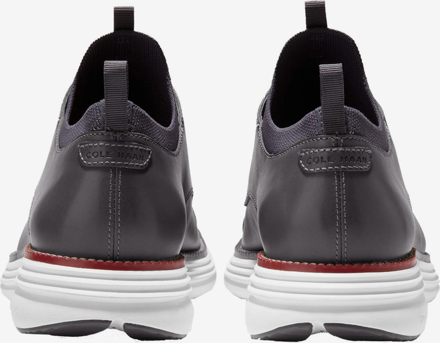 Cole Haan Sportieve Veterschoenen Sportieve Veterschoen ØriginalGrand Ultra Cap Toe Oxford Heren Grijs - Afbeelding 4