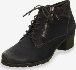 Ara Enkellaarsjes Veterlaarsjes Dames Zwart