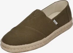 Toms Lage Schoenen Espadrilles Alp Rope 2.0 Heren Olijfgroen