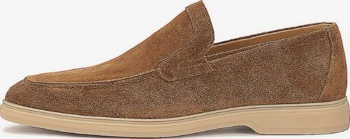Kazar Lage Schoenen Mocassins Heren Lichtbruin