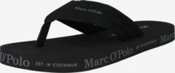 Marc O'Polo Slippers Teenslippers Jan 1d Heren Zwart