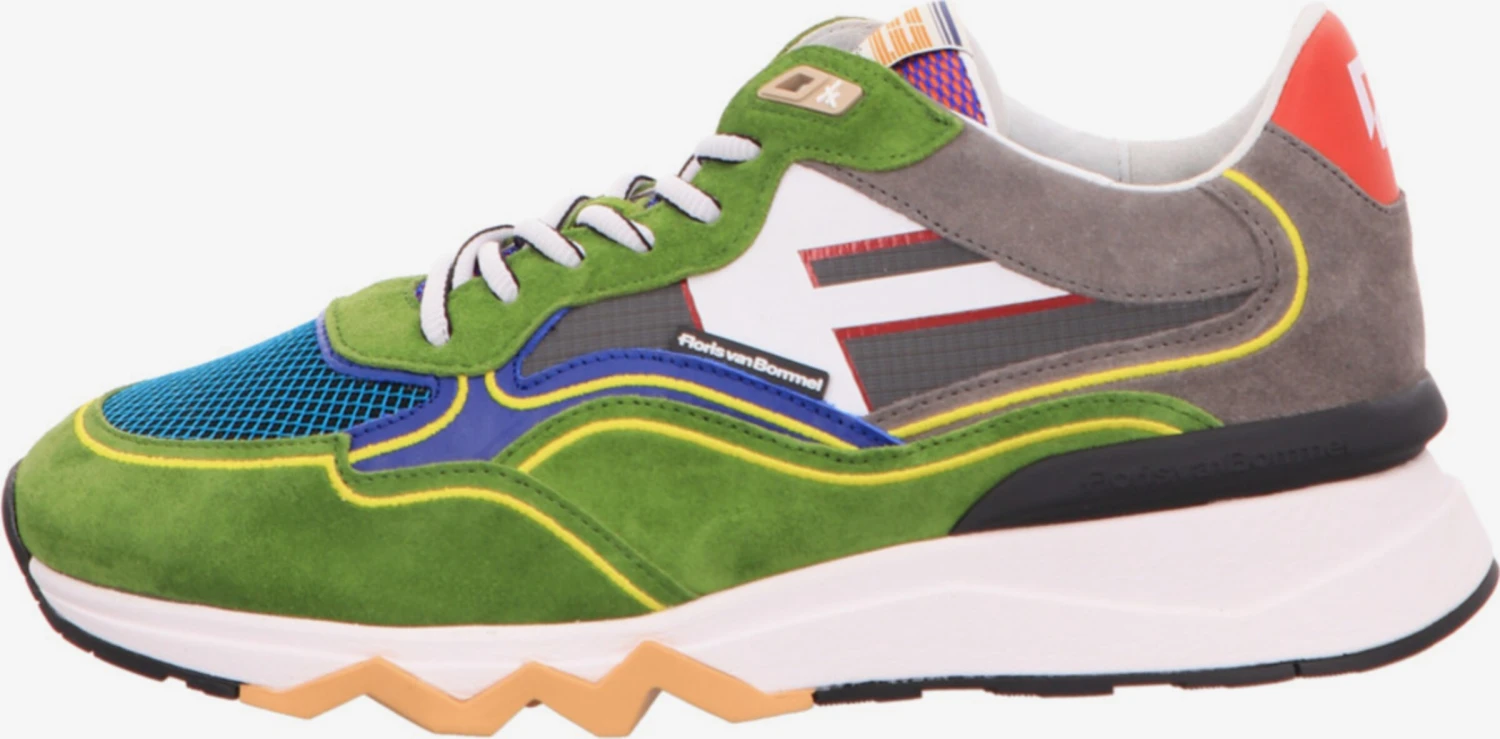 Floris Van Bommel Running Sneakers Sneakers Laag Dames Groen - Afbeelding 2