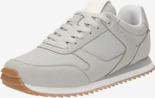 ESPRIT Running Sneakers Sneakers Laag Dames Lichtgrijs