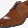 Lloyd Nette Schoenen Veterschoen Drayton Heren Cognac