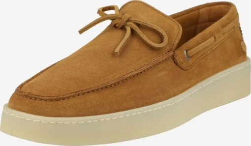 Hackett London Lage Schoenen Mocassins Heren Sand