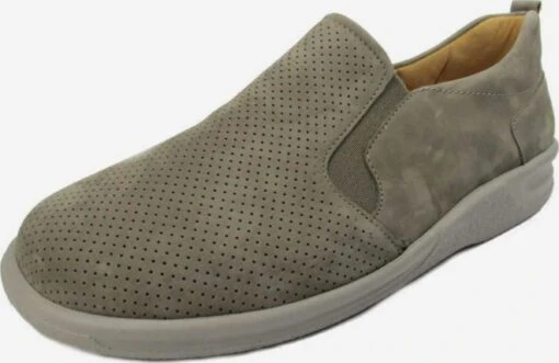 Ganter Lage Schoenen Instappers Heren Donkerbeige