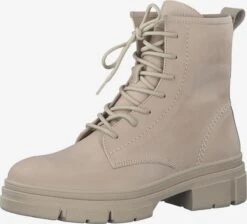 Tamaris Enkellaarsjes Veterlaarsjes Dames Beige