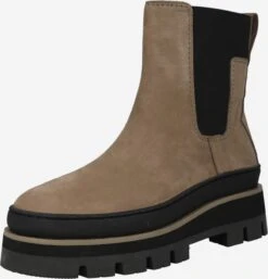 Clarks Enkellaarsjes Chelsea Boots Orianna Dames Lichtbruin