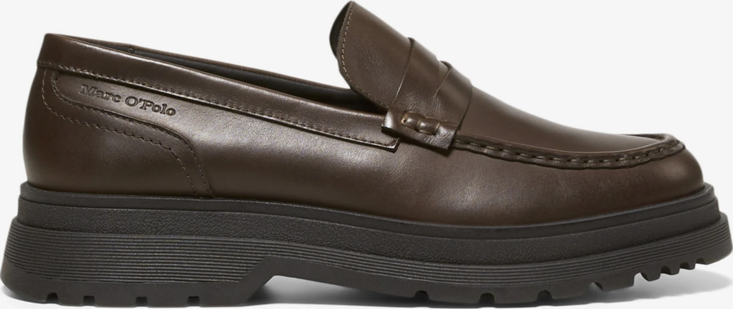 Marc O'Polo Lage Schoenen Mocassins Heren Bruin / Donkerbruin - Afbeelding 2