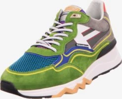 Floris Van Bommel Running Sneakers Sneakers Laag Dames Groen