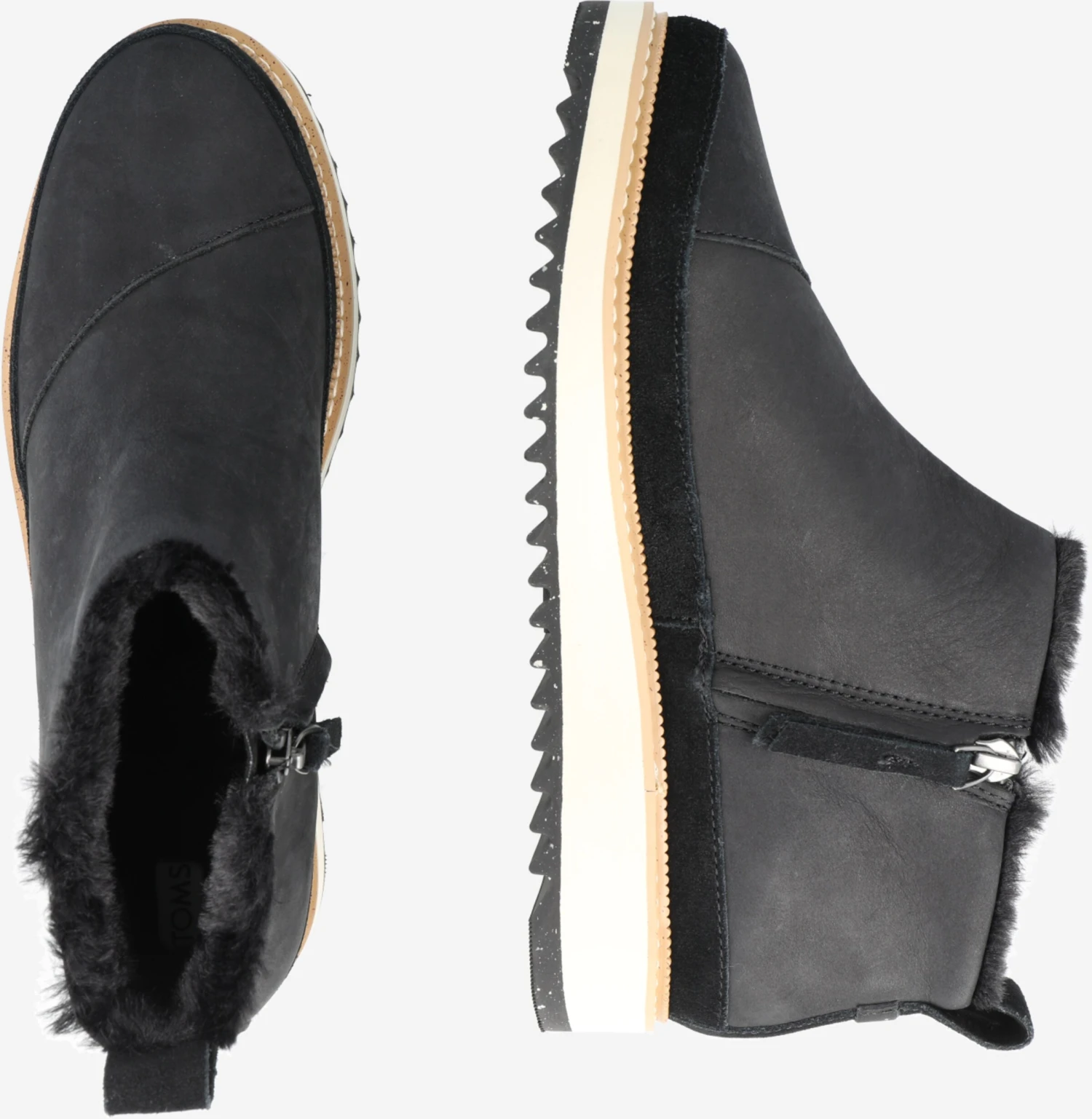 Toms Overige Enkellaarsjes Enkellaarsje MARLO Dames Zwart - Afbeelding 2