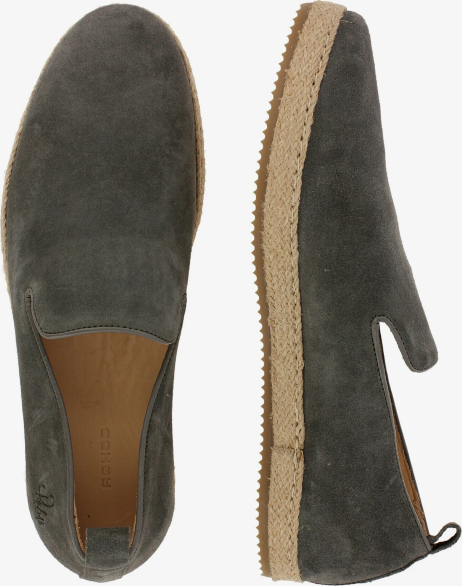 Rehab Lage Schoenen Instappers RICARDO Heren Donkergrijs - Afbeelding 3