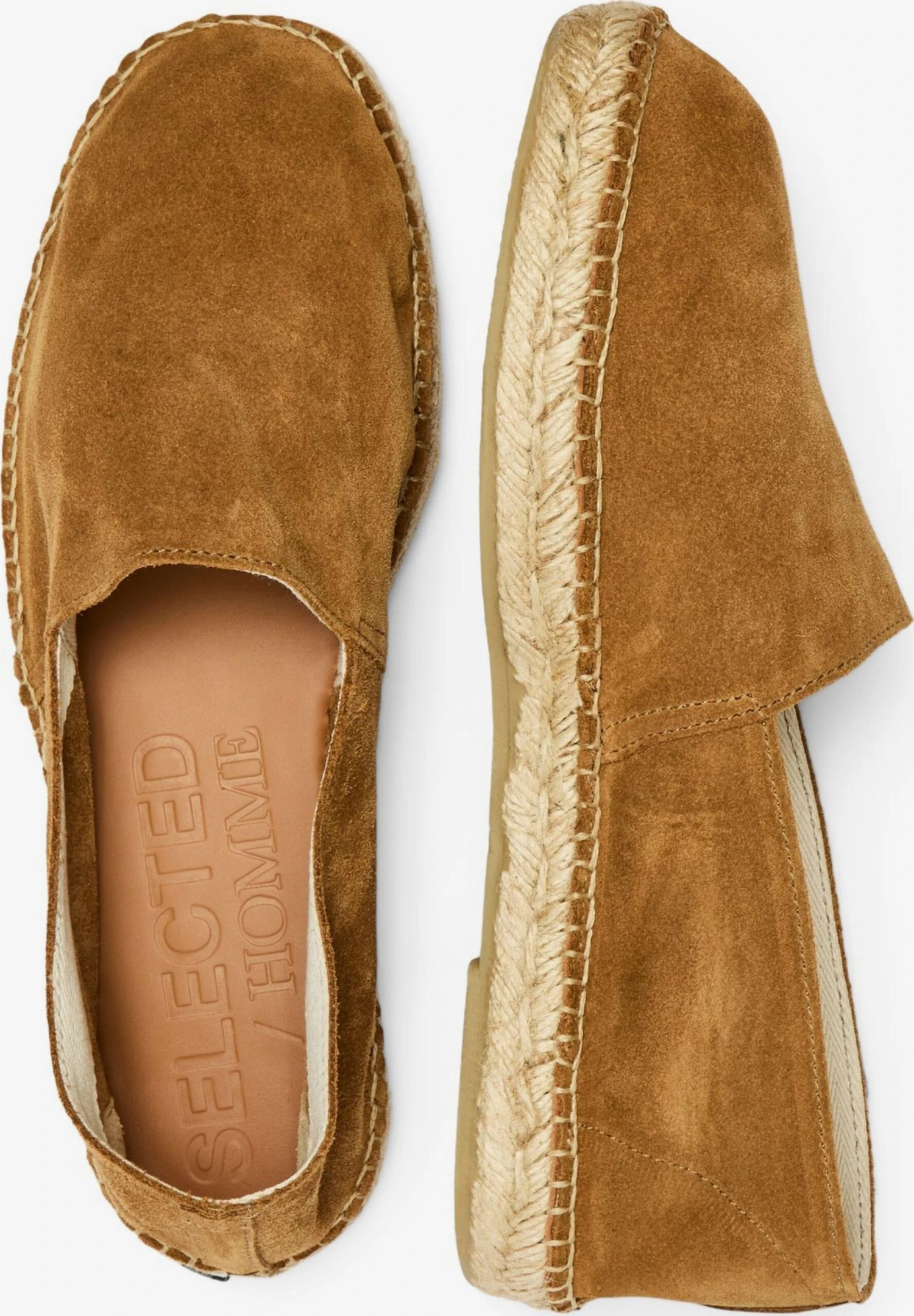 Selected Homme Lage Schoenen Espadrilles Ajo Heren Cognac - Afbeelding 4