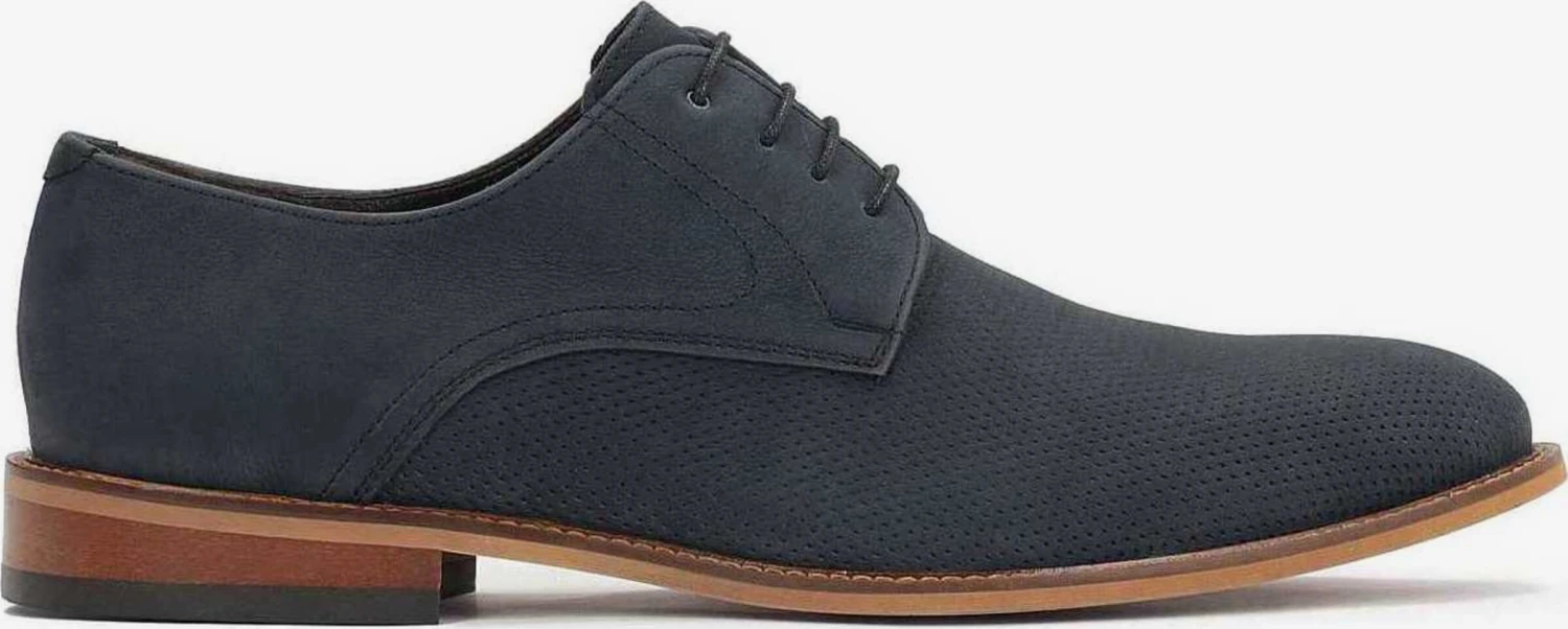 Kazar Nette Schoenen Veterschoen Heren Duifblauw - Afbeelding 2