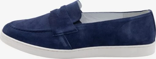Lage Schoenen Instappers Heren Marine