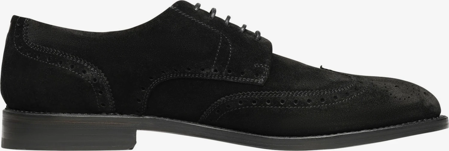 Nette Schoenen Veterschoen Winston FBD Heren Zwart - Afbeelding 4