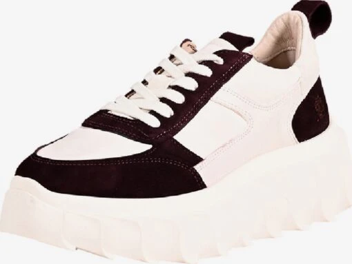 Apple Of Eden Casual Sneakers Sneakers Laag BLAIR Dames Beige / Pink / Zwart