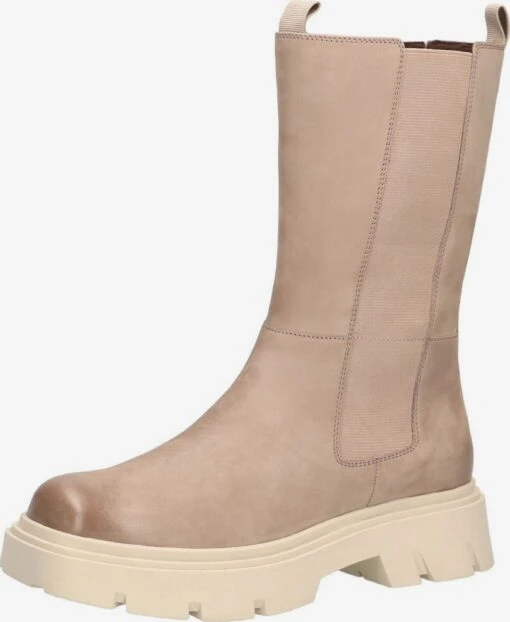 Caprice Klassieke Enkellaarsjes Enkellaarsjes Dames Lichtbeige