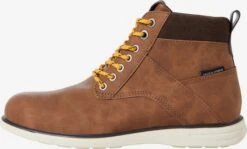 Jack & Jones Boots & Laarzen Veterboots DENVER Heren Bruin / Donkerbruin