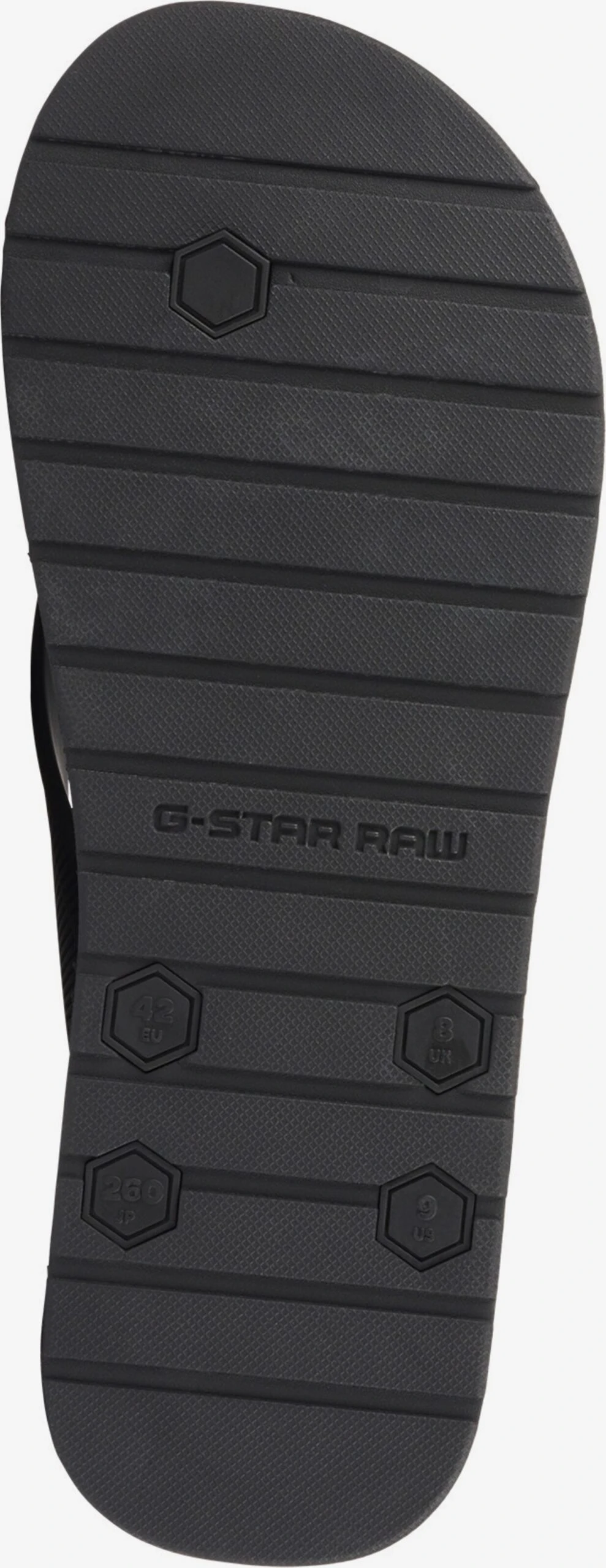 G-Star Raw Slippers Teenslippers DIRIK BSC Heren Zwart - Afbeelding 4