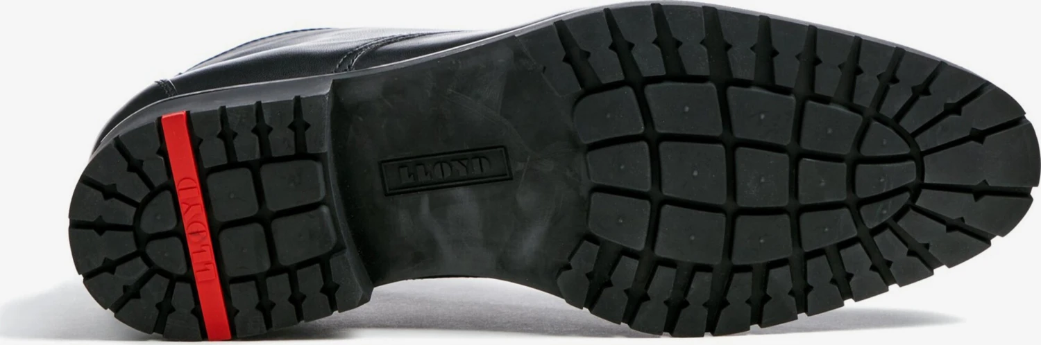 Lloyd Nette Schoenen Veterschoen POLAR Heren Zwart - Afbeelding 4