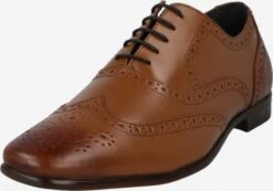 Casual Veterschoenen Veterschoen Benson Heren Cognac