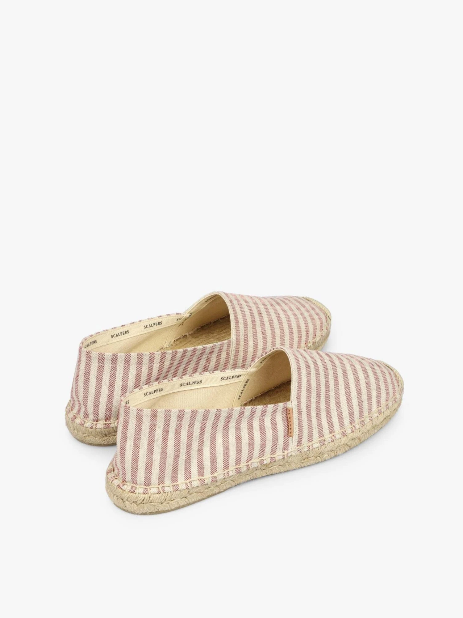 Scalpers Lage Schoenen Espadrilles Heren Crème / Pastelrood - Afbeelding 4