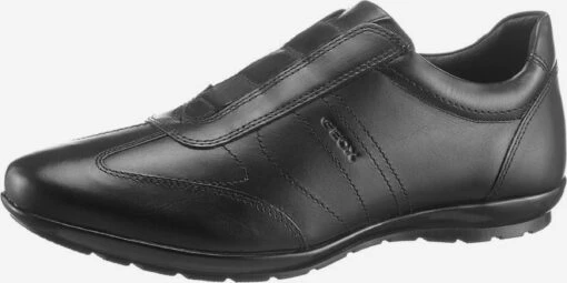 Geox Lage Schoenen Instappers Symbol Heren Zwart