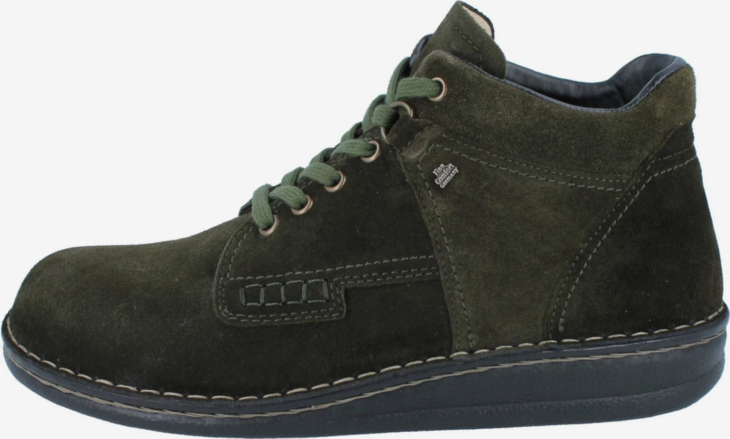 Finn Comfort Casual Veterschoenen Veterschoen Heren Olijfgroen - Afbeelding 2