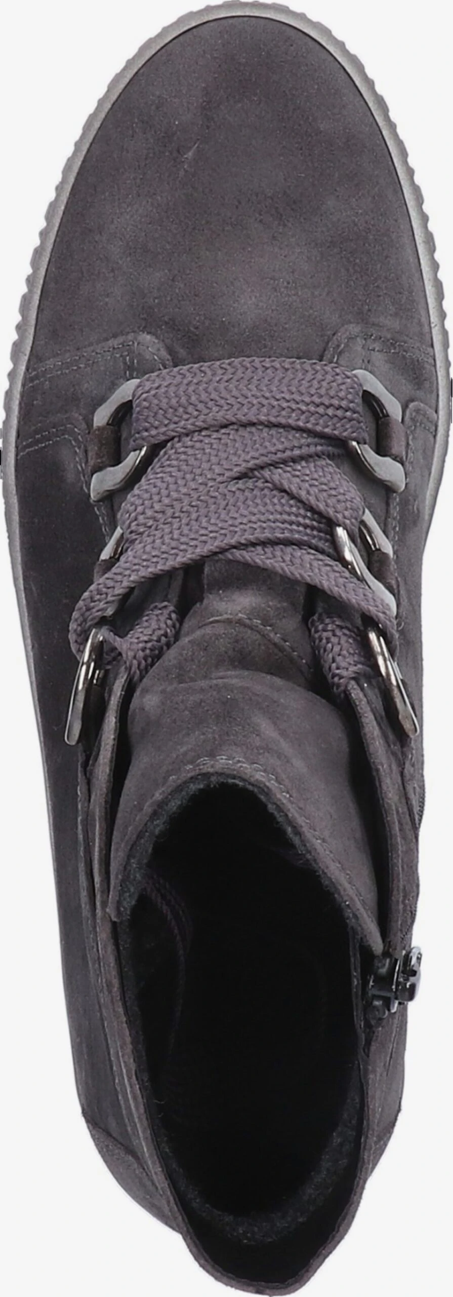Gabor Enkellaarsjes Veterlaarsjes Dames Basaltgrijs - Afbeelding 6